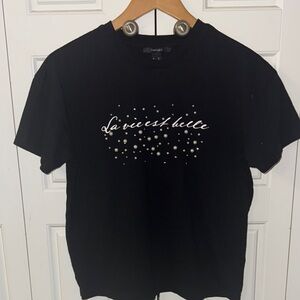 Cute embellished tee